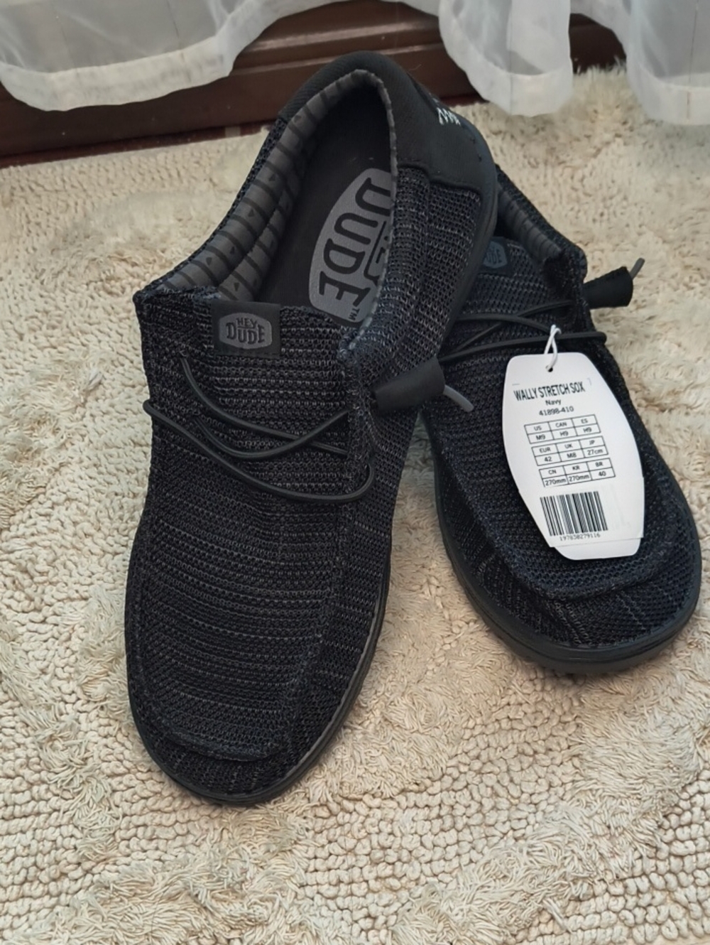 Hey Dude Knit Wally Stretch Slip-On Shoes